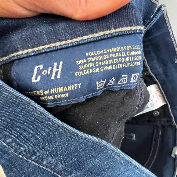 Citizens of humanity bootcut/flare jeans, mid rise jeans size 27 - Picture 13 of 15